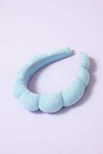 Load image into Gallery viewer, Spa Sponge Terry Towel Scalloped Headband Mint