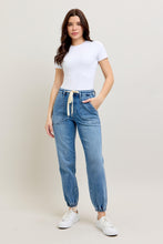 Load image into Gallery viewer, Don't Let Her Go Denim Jogger