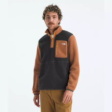 Load image into Gallery viewer, The North Face Men’s Yumiori 1/4 Zip Jacket in Asphalt Grey/Burnt Umber