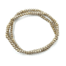 Load image into Gallery viewer, Erin Gray OG Shimmer Bracelet Stack in Champagne