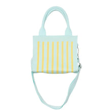 Load image into Gallery viewer, Structured Striped Mini Handbag in Mint