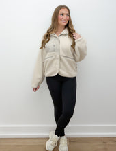 Load image into Gallery viewer, Free People Hit The Slopes Jacket in Muted Beige
