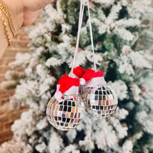 Load image into Gallery viewer, Santa Disco Car Charm