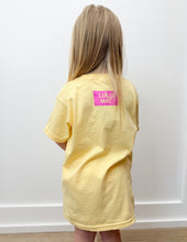 Load image into Gallery viewer, Lulu Mac YOUTH Stripes Logo SS Tee in Butter
