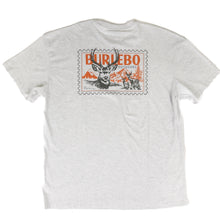 Load image into Gallery viewer, Burlebo Buck Stamp SS Tee in Ash Grey