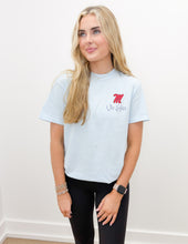 Load image into Gallery viewer, Ole Miss Rebels Campus Drawing Script in Chambray