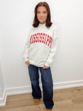 Load image into Gallery viewer, MS Reversible Patchwork Sweatshirt in Gray