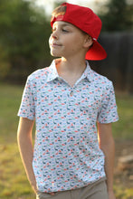 Load image into Gallery viewer, Burlebo Youth The Great Outdoors Performance Polo