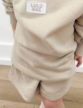 Load image into Gallery viewer, Lulu Mac Youth Terry LS Top in Sand
