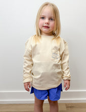 Load image into Gallery viewer, Southern Marsh Youth Authentic LS Tee in Oatmeal