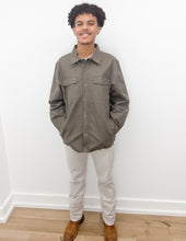 Load image into Gallery viewer, Local Boy Sportsman's Shacket in Mud Dog &amp; Moon