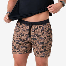 Load image into Gallery viewer, Burlebo 5.5" Athletic Shorts in Gauge Camo