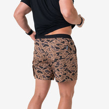 Load image into Gallery viewer, Burlebo 5.5" Athletic Shorts in Gauge Camo