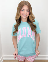Load image into Gallery viewer, Lulu Mac Polka Dot Logo SS Tee in Chalky Mint