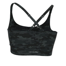 Load image into Gallery viewer, Local Girl Sports Bra 2.0 in Multicam