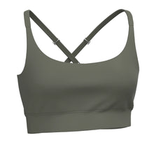 Load image into Gallery viewer, Local Girl Sports Bra 2.0 in Olive