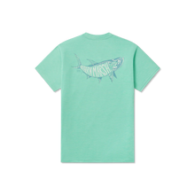 Load image into Gallery viewer, Southern Marsh Men's FieldTec Heathered Tee Tarpon Whispers