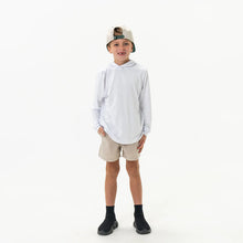 Load image into Gallery viewer, Burlebo Youth Performance Hoodie in White
