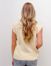 Load image into Gallery viewer, Southern Shirt Women's Comfy/Cozy Sweater Vest in Parchment