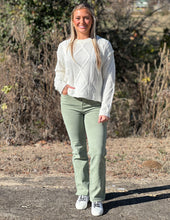 Load image into Gallery viewer, Can't Love Them Enough Straight Pants Olive