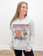 Load image into Gallery viewer, Mississippi State Basketball Crewneck Sweatshirt