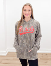 Load image into Gallery viewer, Rebels Script Mossy Oak Hoodie