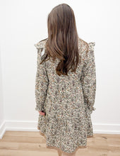 Load image into Gallery viewer, Why Am I Feeling This Way Vintage Printed Tiered Dress