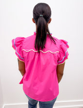 Load image into Gallery viewer, Love Me Not Flutter Sleeve Top