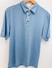 Load image into Gallery viewer, Southern Shirt Co. Men's Grayton Heather Polo in Tempest