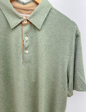 Load image into Gallery viewer, Southern Shirt Co. Men's Grayton Heather Polo in Thyme