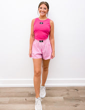Load image into Gallery viewer, Lulu Mac DD Solid Hot Pink Tank Tops