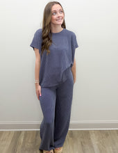 Load image into Gallery viewer, Treat Me Right Relaxed Top &amp; Pants Set in Navy