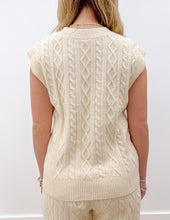 Load image into Gallery viewer, Southern Shirt Women's Comfy/Cozy Sweater Vest in Parchment