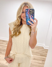 Load image into Gallery viewer, Southern Shirt Women's Comfy/Cozy Sweater Vest in Parchment