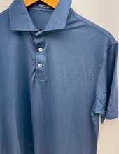 Load image into Gallery viewer, Southern Marsh Marin Headlands Performance Polo in Blue &amp; Navy