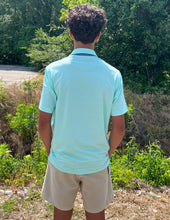 Load image into Gallery viewer, Southern Shirt Co. Men's Grayton Heather Polo Reef