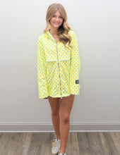 Load image into Gallery viewer, Lulu Mac Raincoat Polka Dots in Yellow/Blue