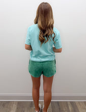 Load image into Gallery viewer, Lulu Mac Bikini Logo SS Tee in Chalky Mint