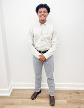 Load image into Gallery viewer, Coastal Cotton Woven Sport Shirt in Cypress