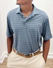 Load image into Gallery viewer, Southern Marsh Newcastle Stripe Featherlight Polo