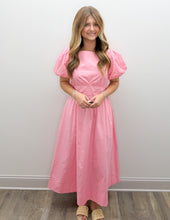 Load image into Gallery viewer, What Goes Around Rounded Waist Midi Dress