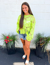 Load image into Gallery viewer, Never Ending Moment Fringe Top