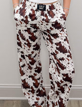 Load image into Gallery viewer, Lulu Mac PACW Cow Print Pants