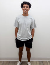 Load image into Gallery viewer, Coastal Cotton Flamingo SS Tee Light Grey
