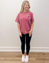 Load image into Gallery viewer, Mississippi State Delicate Bows SS Tee in Brick