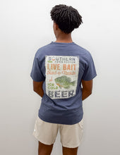 Load image into Gallery viewer, Southern Fried Cotton Live Bait Cold Beer SS Tee