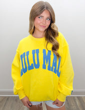 Load image into Gallery viewer, Lulu Mac Puff Sweatshirt in Yellow/Cayenne