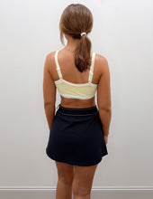 Load image into Gallery viewer, Hanging On Skort With Slit in Black