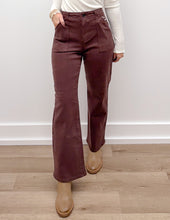 Load image into Gallery viewer, Whatever She's Got High Rise Flare Patch Pocket Jeans