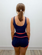 Load image into Gallery viewer, Wanna Be Aligned Performance Tank in Navy